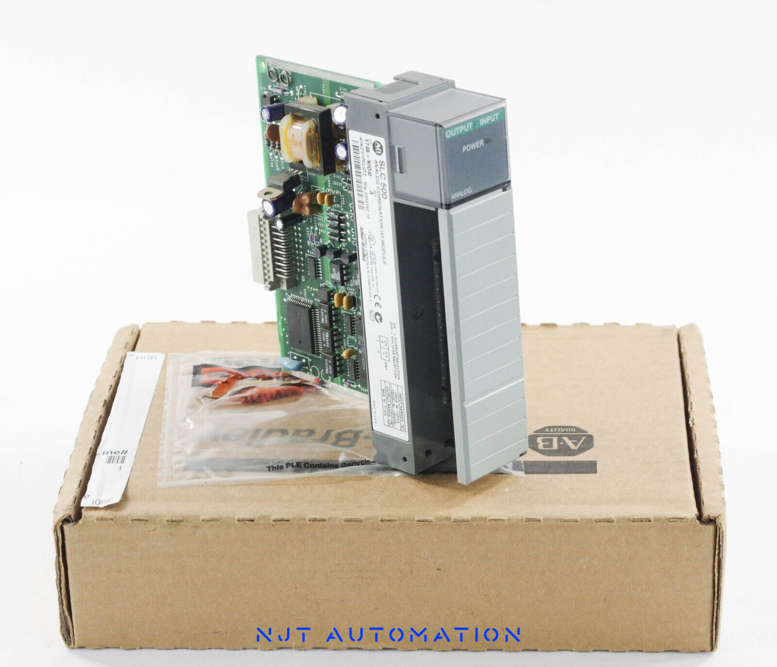 Allen Bradley 1746-NIO4I SLC 500 Processor – front view